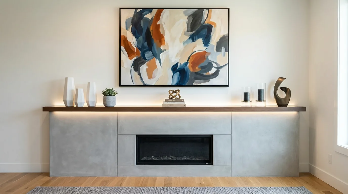 Finish with negative space so it breathes